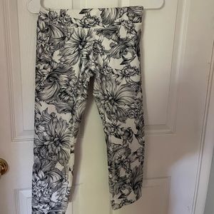 Printed black and white leggings, Size S from Balance collection